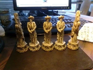Chess Set Cowboy Vintage - Picture 1 of 8