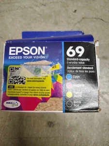 Epson 69 T06922 Tintenpatrone Schwarz/Cyan/Magenta/Gelb Ablaufdatum 06/25 - Bild 1 von 2