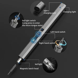 Mini Electric Screwdriver with LED Light - Precision Repair & Easy Handling - Picture 1 of 7