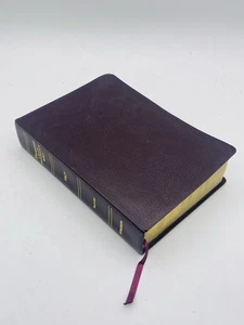 Thompson Chain Reference Bible NKJV Red Letter Indexed Kirkbride Leather 1997 - Bild 1 von 7
