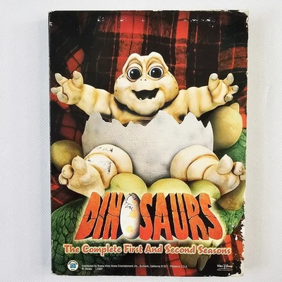 Dinosaurs: Complete 1st & 2nd Seasons  (2006, 4-Disc DVD Box Set) NO Slipcover - Image 1 of 4