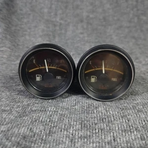 2 1/4" Vintage Stewart Warner SW Fuel Gas Gauge Hot Rod Vintage - Foto 1 di 6
