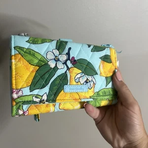 Vera Bradley Smartphone Armband Neu Lemon Grove RFID gesteppt - Bild 1 von 7