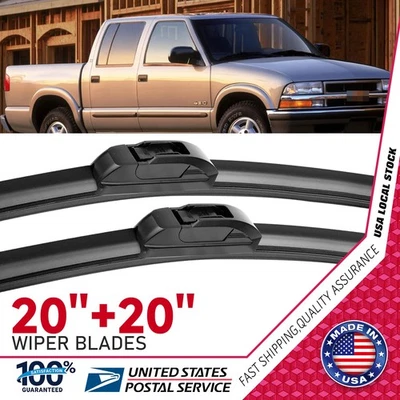 Original Equipment Windshield Wiper Blade 20"&20" For Ford E-350 Club Wagon 2005 - Image 1 of 4