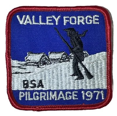1971 Valley Forge Council Patch Pilgrimage BSA Boy Scouts Of America Badge Vtg - Image 1 of 3