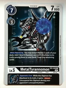 Digimon Classic Collection MetalTyrannomon EX1-049 NM/M - Picture 1 of 1