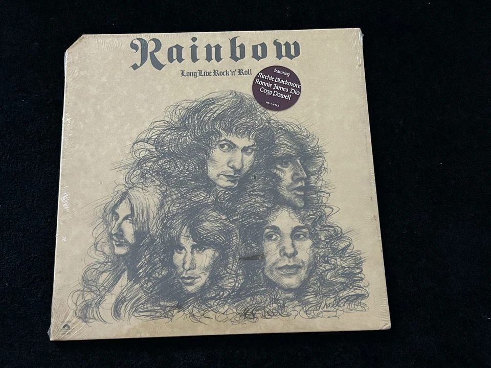 1978 RAINBOW LP-RJ DIO-Long Live Rock n Roll SEALED Cut Corner POLYDOR PD-1-6143 - Image 1 of 4