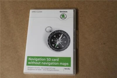SD Memory Card Navigation System Skoda Octavia 13-21 5L0051236C New Genuine Part - Image 1 of 4