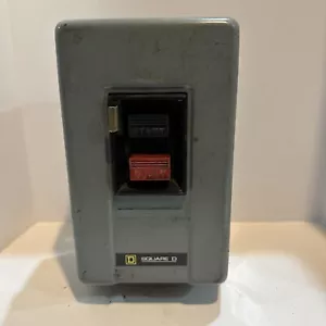 SQUARE D 2510MCG3 Manual Motor Starter 3Pole 575VAC 5HP NEMA M1 NOS - Picture 1 of 3