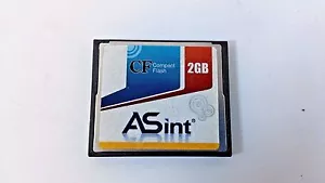 1 Pcs ASINT Compact Flash Memory Card 2GB Photo Camera Card Storage 2 GB CFCS - Picture 1 of 4