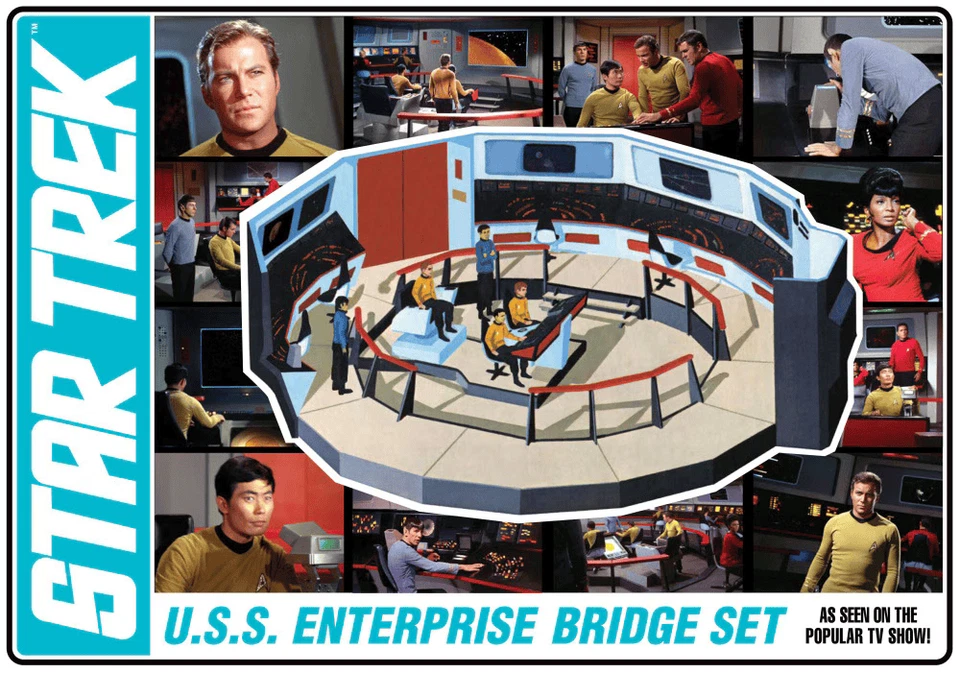 AMT Star Trek USS Enterprise Bridge Set 1:32 1270 Plastic Model Kit - Image 1 of 1
