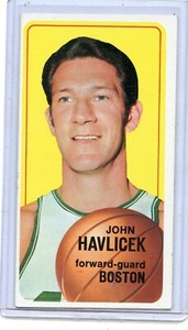 1970-71 TOPPS BASKETBALL #10 JOHN HAVLICEK "SP", BOSTON CELTICS, HOF, 101323