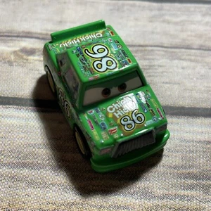 Disney Pixar Cars Mini Racer Racers Película Diecast Car Chick Hicks Green Race Car - Imagen 1 de 5