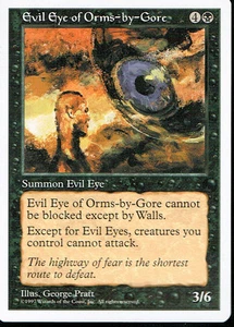 MAGIC THE GATHERING 5TH EDITION BLACK EVIL EYE OF ORMS - Bild 1 von 1