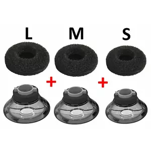 3 Pairs Replacement Ear Tip Bud Earbud for Plantronics Voyager 5200 5220 Headset - Picture 1 of 3