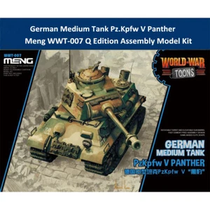 Meng WWT-007 German Medium Tank Pz.Kpfw V Panther Q Edition Assembly Model - Picture 1 of 5
