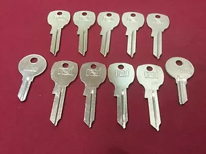 National 1069LA & Ilco 1069F Key Blanks, Set of 11 - Locksmith - Bild 1 von 4