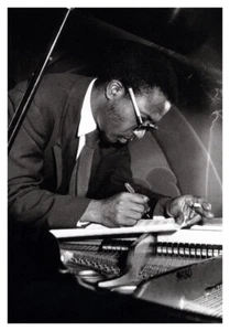 Thelonious Monk Poster, Smoking at the Piano, Jazz Musician, Thelonious Monk - Picture 1 of 5