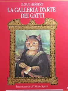 La Galleria D'Arte dei Gatti Susan Herbert Cats Feline Art Lovely Illustrations - Picture 1 of 5