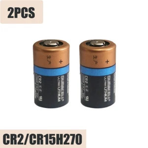 2PCS 800mAh CR15H270 Battery CR2 Non-rechargeable For Flashlight Photo Camera 3V - Picture 1 of 6