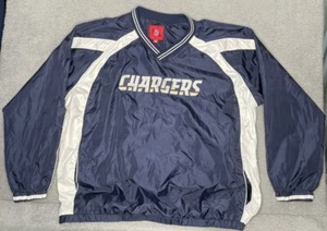 Los Angeles Chargers NFL Team Pullover gefütterte Jacke dunkelblau mit Taschen Herren 4XL - Bild 1 von 13