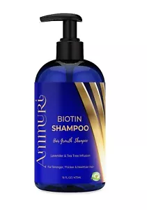 Biotin DHT Blocker Anti dandruff Hair Growth Shampoo Reduces Hair Loss dandruff - Picture 1 of 12