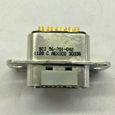 56-701-042, SPECTRUM CONTROLS, EMI Filtered D-Sub Connector 9 POS - Image 1 of 4