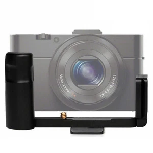 Aluminium Kamera L Halterung Handgriff Halter Platte für Sony RX100 II III IV V VI - Bild 1 von 13