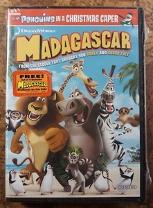 Madagascar DVD with 4 exclusive wristbands Brand New in wrap 2005 - Picture 1 of 2