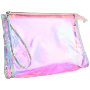 Durable Holographic Cosmetic Bag Waterproof for Daily Essentials - Imagen 1 de 12