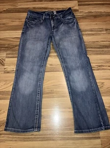 INC InternationalConcepts Jeans Mens 32x29 Blue Copenhagen Modern Boot Cut - Picture 1 of 5