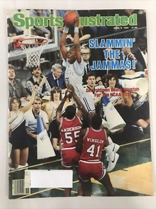 SPORTS ILLUSTRATED MAGAZINE-APRIL 9 1984-GEORGETOWN BEATS HOUSTON FOR NCAA TITLE - Picture 1 of 3