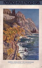 KOSMOS GESELLSCHAFT DER NATURFREUNDE - KOSMOS KALENDER 1915