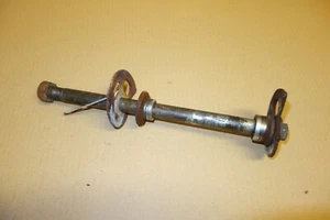 Honda XLR250 R XLR250 R MD22 rear wheel axle spindle with spacers - Picture 1 of 5