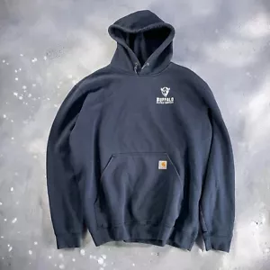 Carhartt Vintage Kapuzenpullover Vintage Loose Fit Verblichen Workwear Größe XL - Bild 1 von 11