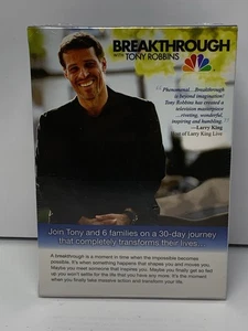 NEW & SEALED! BREAKTHROUGH Tony Robbins 6 DVD Box Set Episodes 1-6 Motivational - Picture 1 of 7