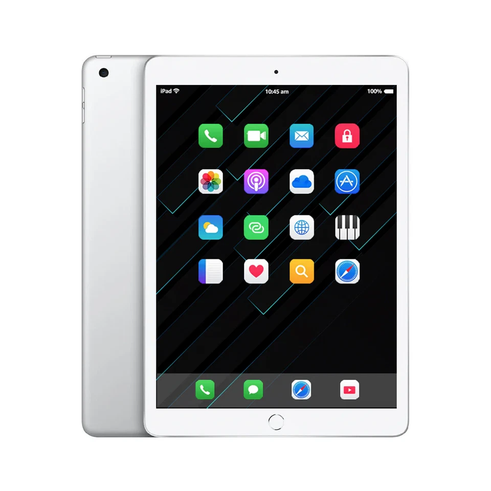 Apple iPad 6th Gen - 9.7" Display 32GB, Wi-Fi White - MR7G2LL/A (Early 2018) - Image 1 of 4