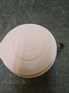 PAMPERED CHEF Classic Glass Batter Bowl 4 Cup Capacity with Cover RETIRED USA - Picture 1 of 4
