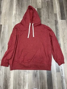 buffalo david bitton red pullover hoodie womens XXL - Picture 1 of 6