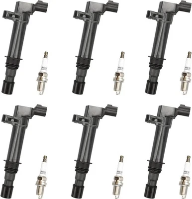 6X Ignition Coil & Spark Plug Coil OEM-Quality For Jeep Liberty Dodge 3.7 UF270 - Image 1 of 4