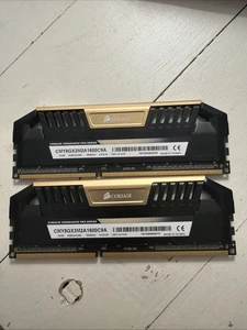 Corsair Vengeance Pro 8GB DDR3 1600MHz CL9 CMY8GX3M2A1600C9A Gold - Picture 1 of 2