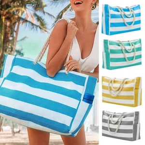UK Beach Waterproof Bags for Women Tote Bag Extra Large with Zip for Travel Swim - Picture 1 of 16