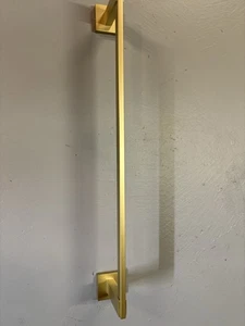 24” Towel Bar, Brushed Gold Bathroom Kitchen Towel Holder, Wall Mounted - Picture 1 of 5