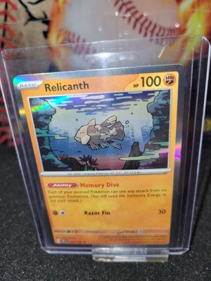 Relicanth 084/162 Sv05: Temporal Forces Holo Pokemon  - Image 1 of 2
