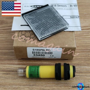1PCS NEW Photoelectric Sensor For Banner S18SP6LPQ PNP 4-Pin - Picture 1 of 9