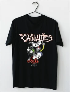 The Casualties - Camisa Negra Manga Corta Ejército Subterráneo Todas las Tallas - Imagen 1 de 6