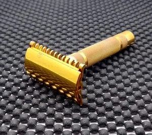Rasoio di sicurezza vintage anni '30 Gillette NUOVO pettine corto DE pulito! - Foto 1 di 5