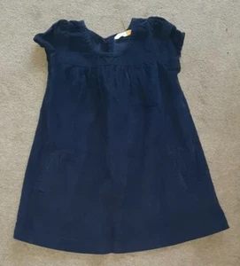 John Lewis Girls Navy Corduroy dress Age 3 - Picture 1 of 1