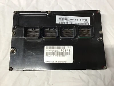 2007 2008 Chrysler Sebring 2.7 A/T ECU engine computer part # P05033703AM - Image 1 of 4