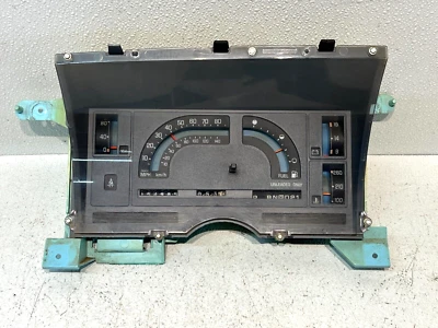 91-94 CHEVROLET S10 INSTRUMENT CLUSTER SPEEDOMETER GAUGES OEM - Image 1 of 4